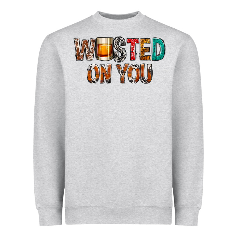 Wasted On You Heavyweight Sweatshirt by NancyCooperArtShop | Teevron