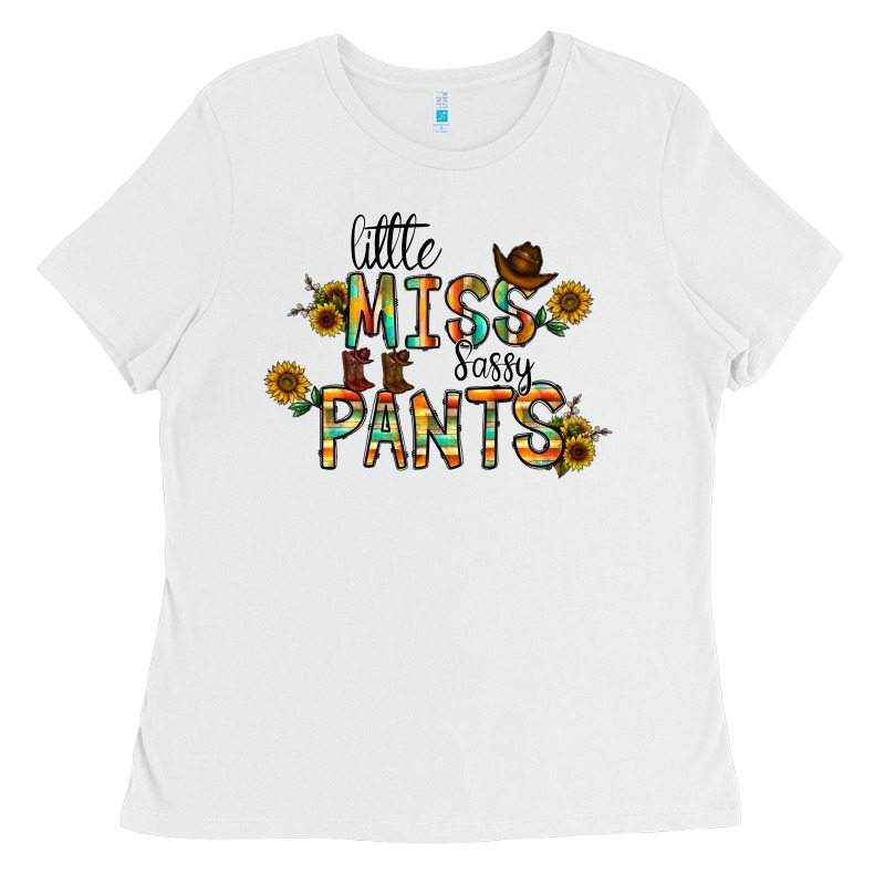 Little Mıss Sassy Pants Ladies Tee by CowhideDigitalArt | Teevron