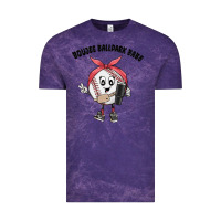 Cloud Purple boujee ballpark babe Vintage Tee - MaliasSmallBusiness