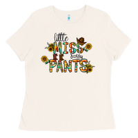 Bone little mıss sassy pants Ladies Tee - CowhideDigitalArt