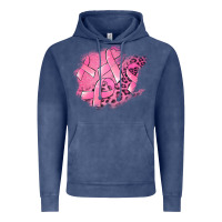Vintage Denim breast cancer patches Vintage Hoodie - Jasminsmagicworld