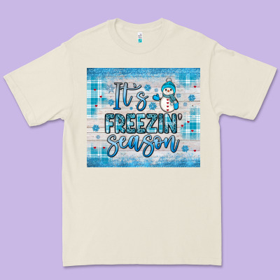 It S Freezin Season Premium Tee Designed By Jahusdesignshop