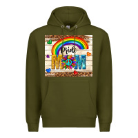 Army Green pride mom Premium Hoodie - TumblerDesignByShophia