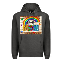 Charcoal Heather pride mom Premium Hoodie - TumblerDesignByShophia