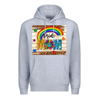 Heather Grey pride mom Premium Hoodie - TumblerDesignByShophia