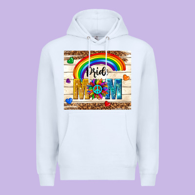 Pride Mom Premium Hoodie Designed By Tumblerdesignbyshophia