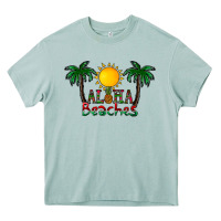 Arona aloha beaches Heavy Core Tee - CowhideDigitalArt