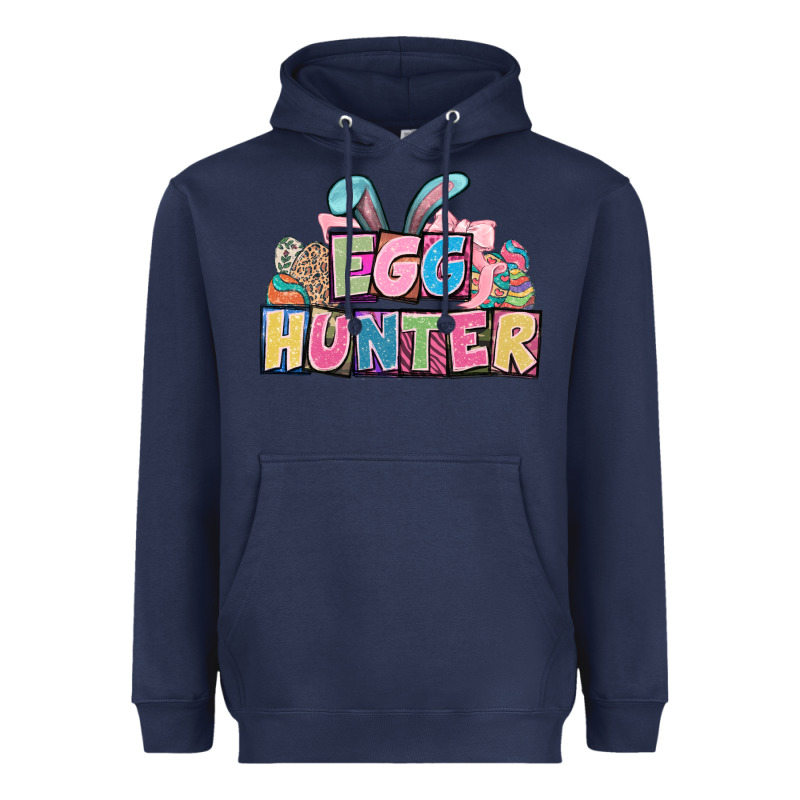 Egg Hunter Plate Letters Easter Day Heavyweight Hoodie by HowdyJamesFarm | Teevron
