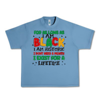 Pebble Blue black  lifetime Urban Heavy Tee - MaliasSmallBusiness