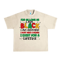 Sandshell black  lifetime Urban Heavy Tee - MaliasSmallBusiness