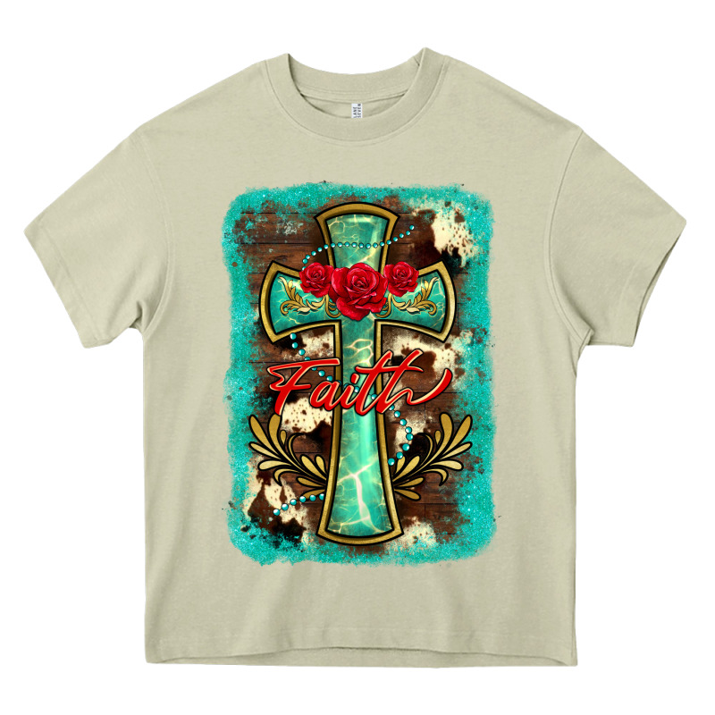 Cross Faith Background Heavy Core Tee by BarkalooDesign | Teevron