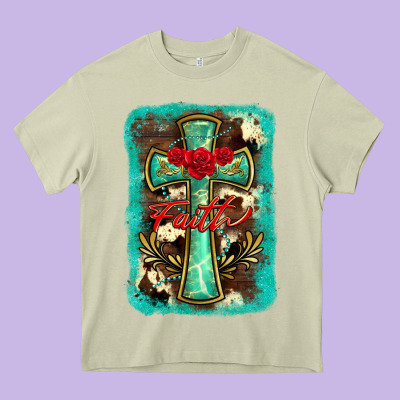 Cross Faith Background Heavy Core Tee Designed By Barkaloodesign