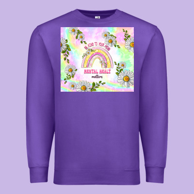 Mental Health Matters Premium Sweatshirt Designed By Tumblerdesignbyshophia