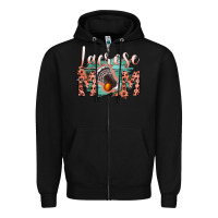 Black Lacrose Mom Zipper Hoodie - Bettercallsaul