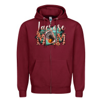 Burgundy Lacrose Mom Zipper Hoodie - Bettercallsaul