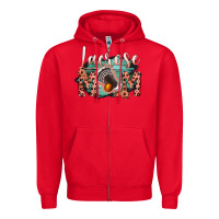 Red Lacrose Mom Zipper Hoodie - Bettercallsaul