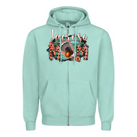 Seafoam Lacrose Mom Zipper Hoodie - Bettercallsaul