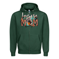 Sports Green Lacrose Mom Zipper Hoodie - Bettercallsaul
