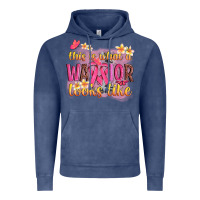 Vintage Denim this is what a warrior looks like Vintage Hoodie - NancyCooperArtShop