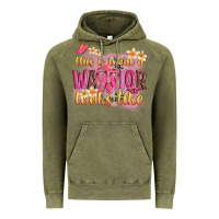Vintage Olive this is what a warrior looks like Vintage Hoodie - NancyCooperArtShop