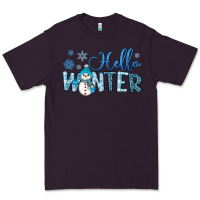 Plum hello winter Premium Tee - JahusDesignShop