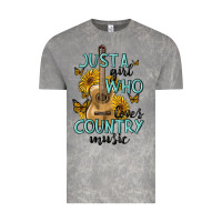 Cloud Rock just a girl who loves country music Vintage Tee - MaliasSmallBusiness