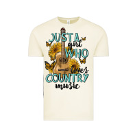 Vintage Arctic just a girl who loves country music Vintage Tee - MaliasSmallBusiness