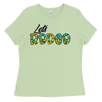 Matcha let's rodeo Ladies Tee - CowhideDigitalArt