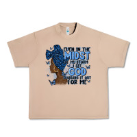 Burro even in the midst of may storm afro woman Urban Heavy Tee - MaliasSmallBusiness