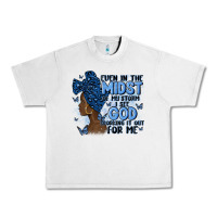 Lunar Rock even in the midst of may storm afro woman Urban Heavy Tee - MaliasSmallBusiness