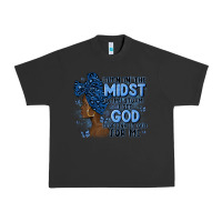 Pigment Black even in the midst of may storm afro woman Urban Heavy Tee - MaliasSmallBusiness