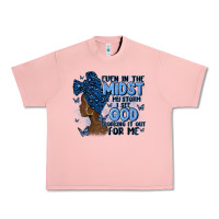 Salmon even in the midst of may storm afro woman Urban Heavy Tee - MaliasSmallBusiness