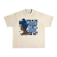 Sandshell even in the midst of may storm afro woman Urban Heavy Tee - MaliasSmallBusiness