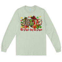 Matcha jesus the reason for the season Long Sleeve Tee - MaliasSmallBusiness
