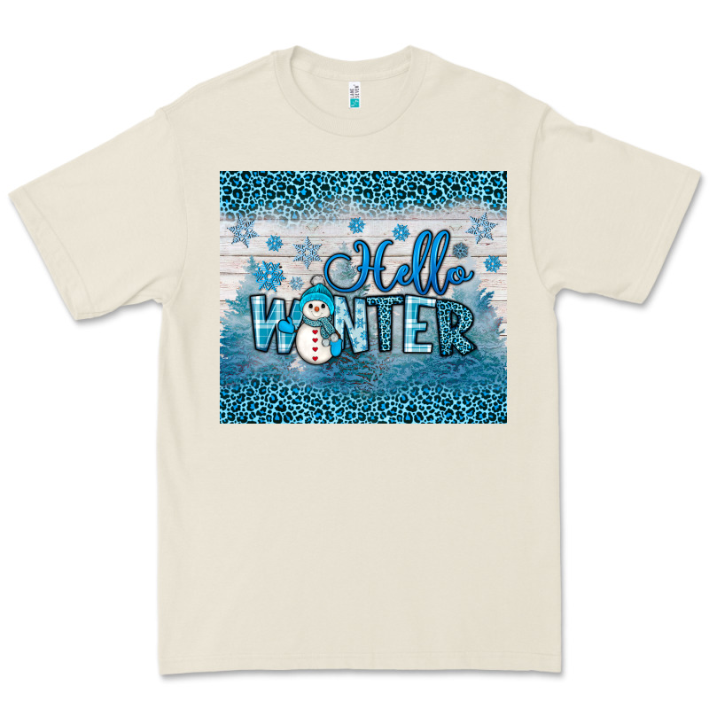 Hello Winter Premium Tee by JahusDesignShop | Teevron