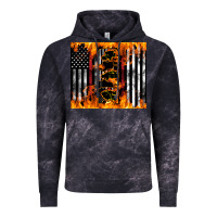 Cloud Black Western Firefighter Dad Vintage Hoodie - LillyAllenDesigns