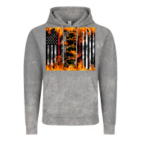 Cloud Rock Western Firefighter Dad Vintage Hoodie - LillyAllenDesigns