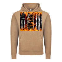 Vintage Coffee Western Firefighter Dad Vintage Hoodie - LillyAllenDesigns