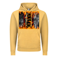Vintage Mustard Western Firefighter Dad Vintage Hoodie - LillyAllenDesigns