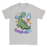 Moon Dust space dino Classic Tee - MaliasSmallBusiness