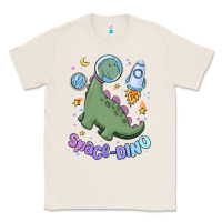 Natural space dino Classic Tee - MaliasSmallBusiness