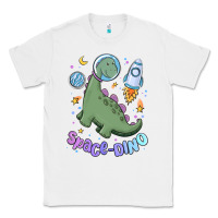 White space dino Classic Tee - MaliasSmallBusiness
