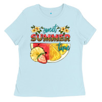 Baby Blue sweet summer time Ladies Tee - HRA Design Shop