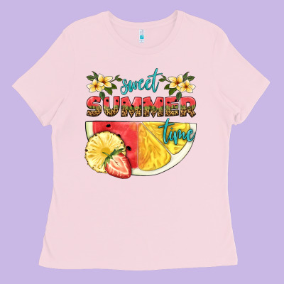 Sweet Summer Time Ladies Tee Designed By Hra Design Shop