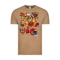 Vintage Coffee i'm a hot mess, always stressed,and proudly a foot Vintage Tee - MaliasSmallBusiness