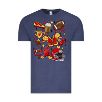 Vintage Denim i'm a hot mess, always stressed,and proudly a foot Vintage Tee - MaliasSmallBusiness