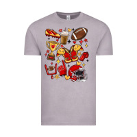 Vintage Zinc i'm a hot mess, always stressed,and proudly a foot Vintage Tee - MaliasSmallBusiness