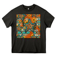Asphalt western stars seamless pattern Heavy Core Tee - HRA Design Shop