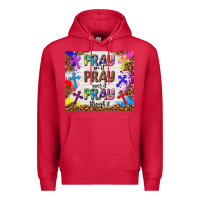 Cardinal pray on it pray over it pray through it Premium Hoodie - TumblerDesignByShophia