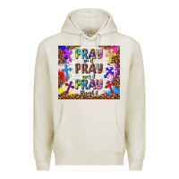 Oatmeal Heather pray on it pray over it pray through it Premium Hoodie - TumblerDesignByShophia